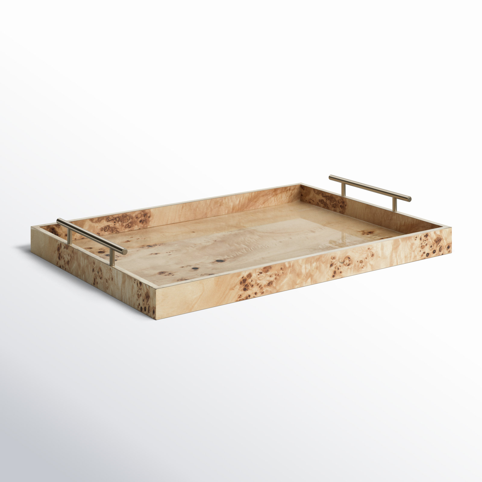 Clouet Burl Wood Tray