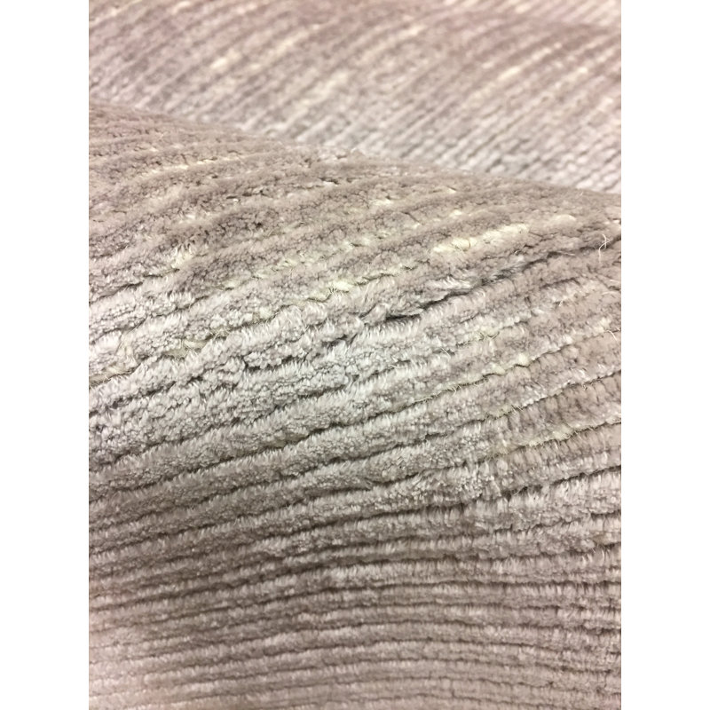 Simplicity Chic Solid Area Rug in Beige, Rectangle 6'9" x 10'2"