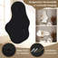 Miroir moderne de forme irrégulière avec cadre noir, verre HD incassable, conception à suspension réversible-1522757569-1522757571