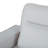 Chenille Deep Seat 3-seater Sofa With Brushed Stainless Steel Cup Holders And 3 Accent Pillows – Spacious Modern Comfort-362931140