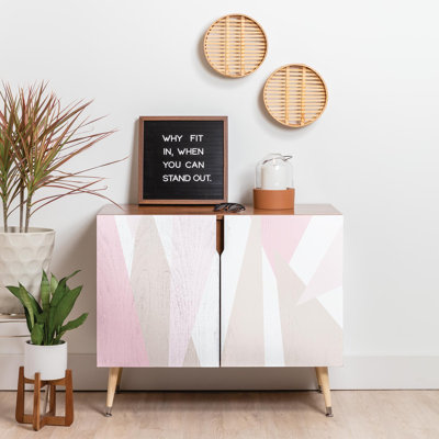 Buffet décoratif rosé