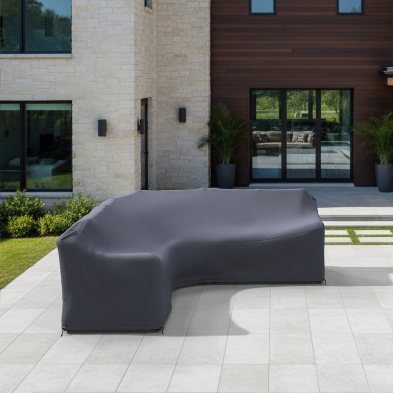 Housse pour canapé modulaire en L de 94,5 po de largeur Danny
