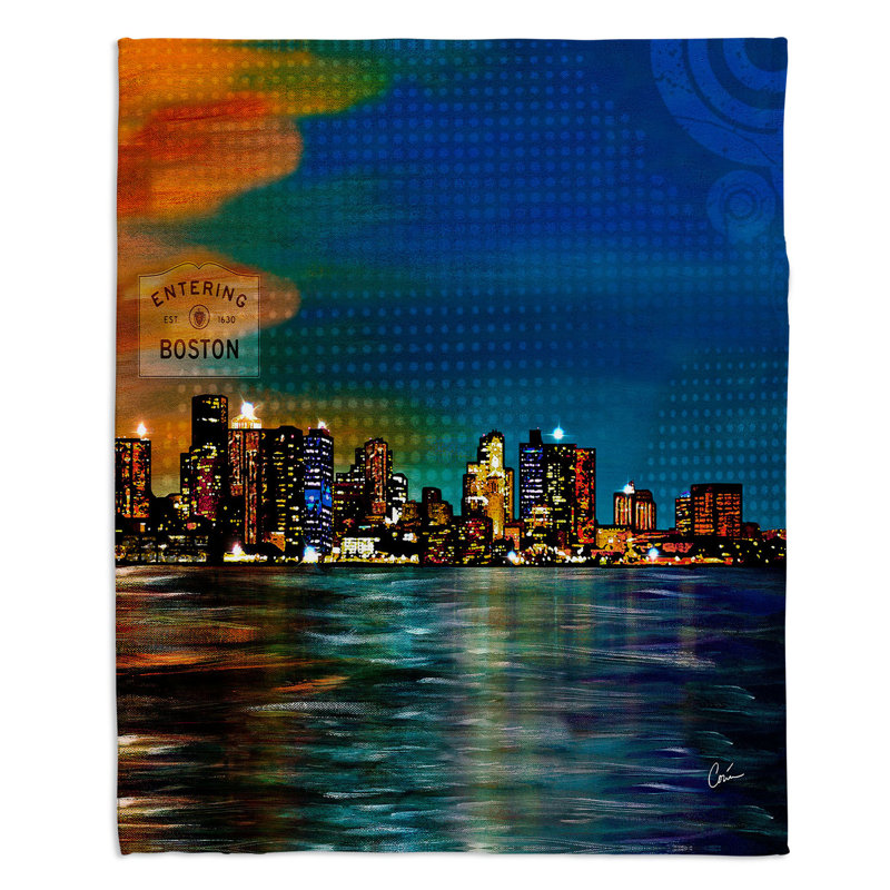 Hand Woven Throw Blanket, 68" x 80"