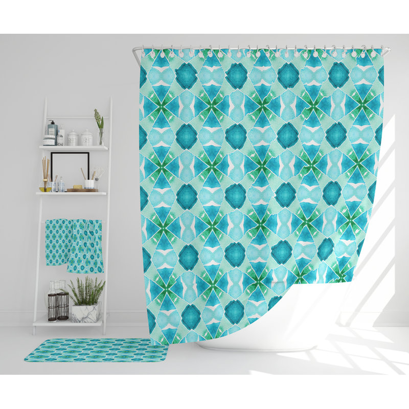 Neidelyn Polyester Shower Curtain Set