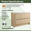 48'' Single Bathroom Vanity with Resin Top-1582397055
