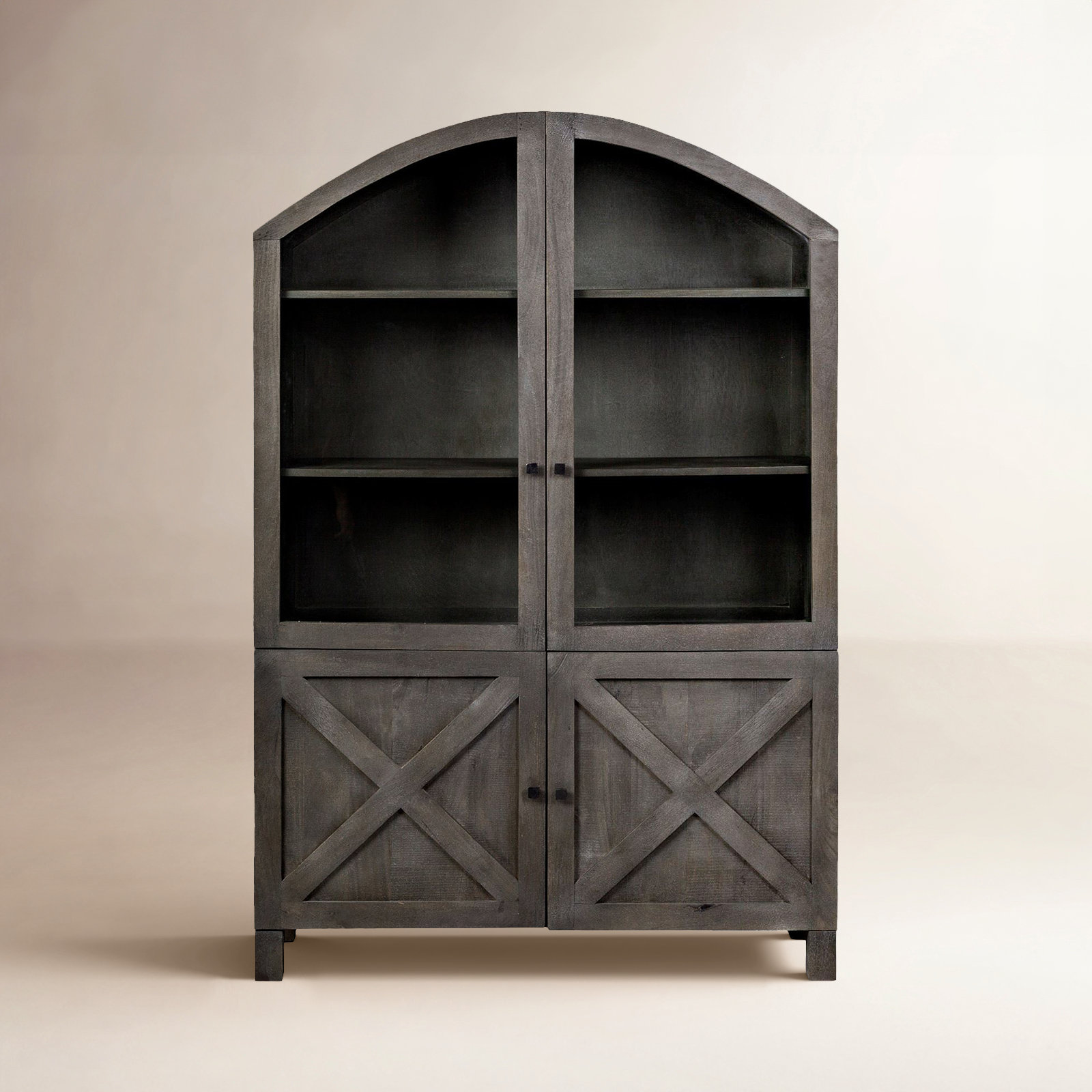 Liam Mango Accent Cabinet, Gray