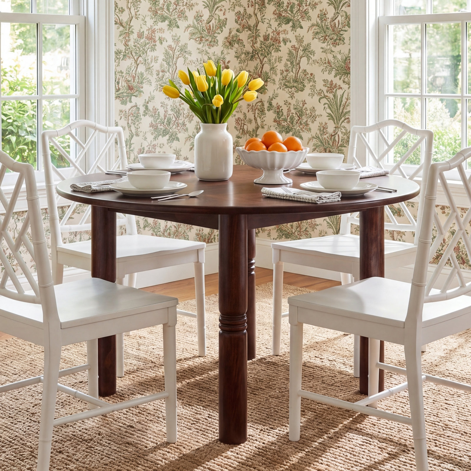 Kirby 52" Acacia Dining Table