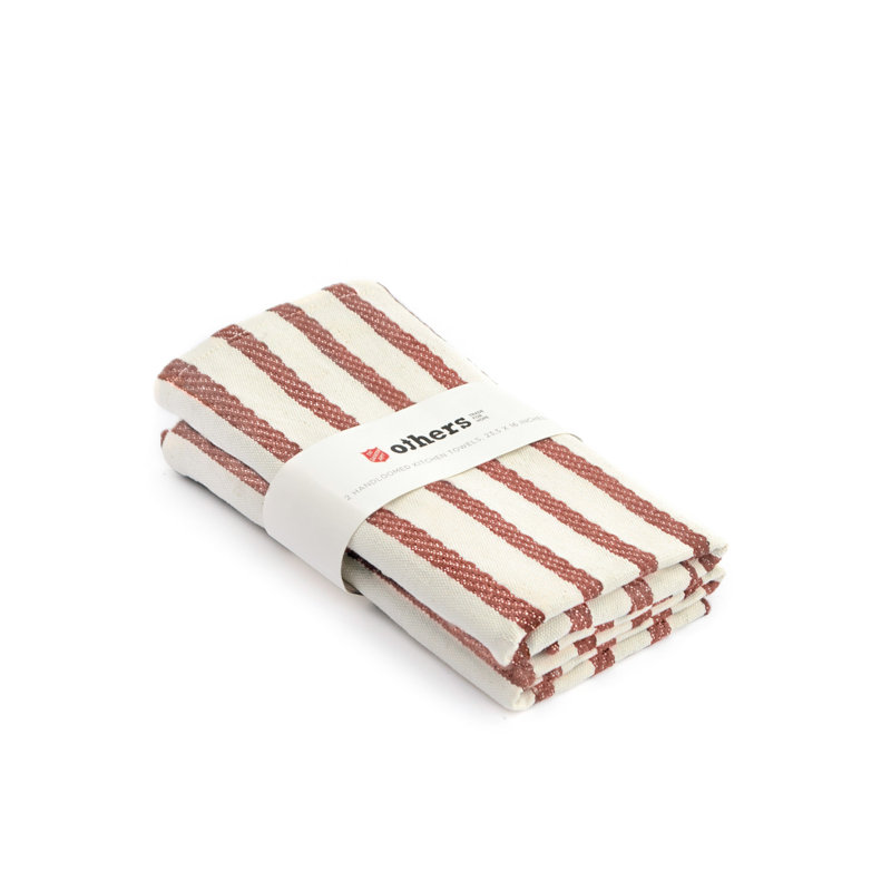Terracotta Tea Towel - 2 Pack