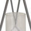 Lanterne 12 po avec cheminée en verre, gris glacier-326105449