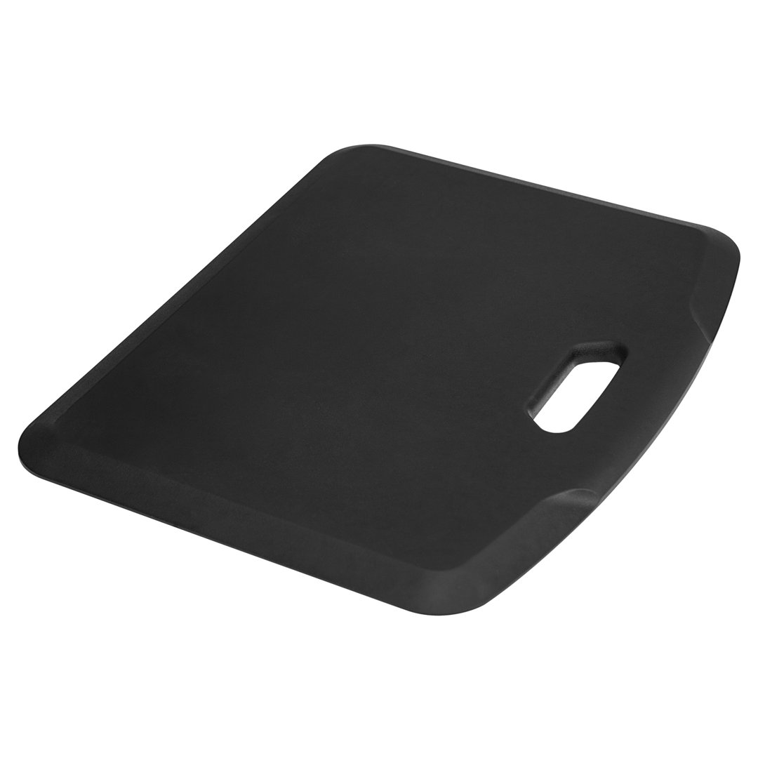 Mount-It! Anti Fatigue Floor Mat, Black Standing Mat for Standing Desk, Home, Office, 18 x 22 Inches Mount-it