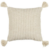 Makrome Wool Blend Reversible Pillow Cover