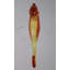 Statue hippocampe moyenne orange