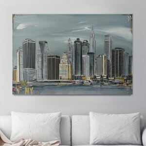 Ebern Designs This Is Our City Framed On Canvas Print & Reviews | Wayfair