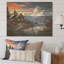 European Winter Cottage Retreat - Paysage d'hiver sur bois-1741302011