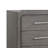 Thorne 6 Drawer Wide Dresser, Warm Gray Solid Wood Bedroom Storage-118123976