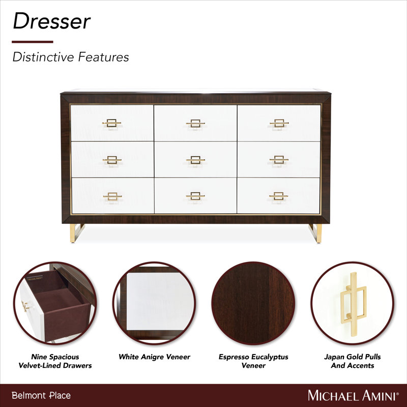 Belmont Place 9 - Drawer Dresser