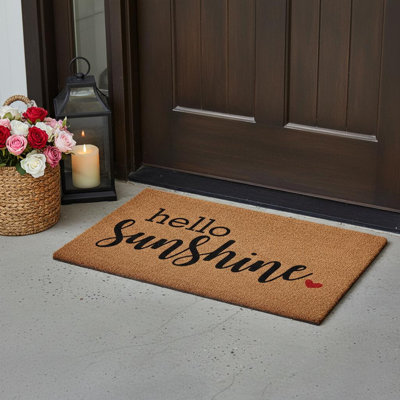 Caralee Non-Slip Outdoor Doormat