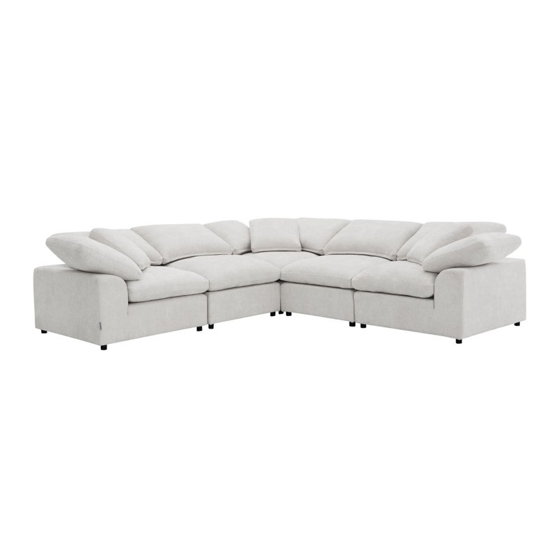Naveen Linen 6Pcs Modular Sectional