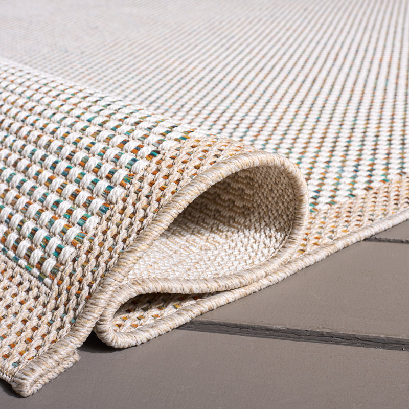 Tapis intérieur / extérieur en sisal Jimeno, Carré 6 pi 7 po