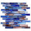 Artwave Iridescent 1X4 Polished Glass Mosaic Tile-798427600
