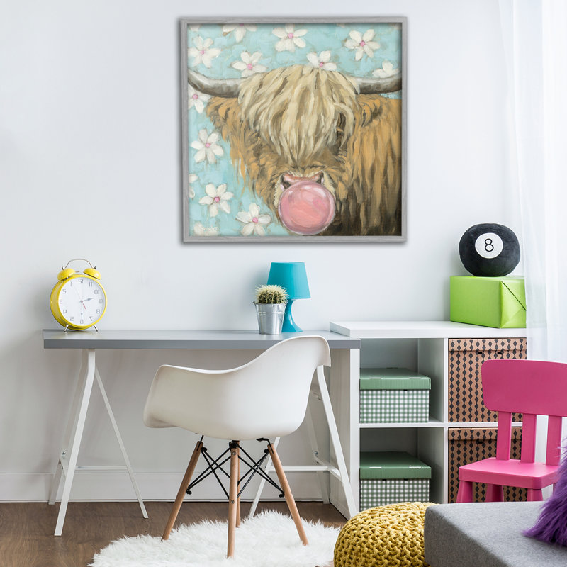 Giclée encadrée par Bubblegum Sweetie, H 24 po x l 24 po, Estampe numérique Farmhouse