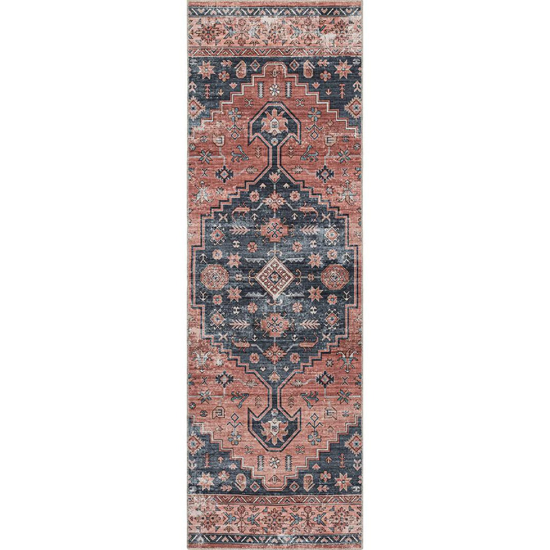 Tapis Medallion, Tapis de couloir 2 pi 6 po x 8 pi