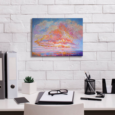 Epic Graffiti 'Blessed Eve 2'  by Dorothy Fagan Canvas Wall Art, 16" x 12"