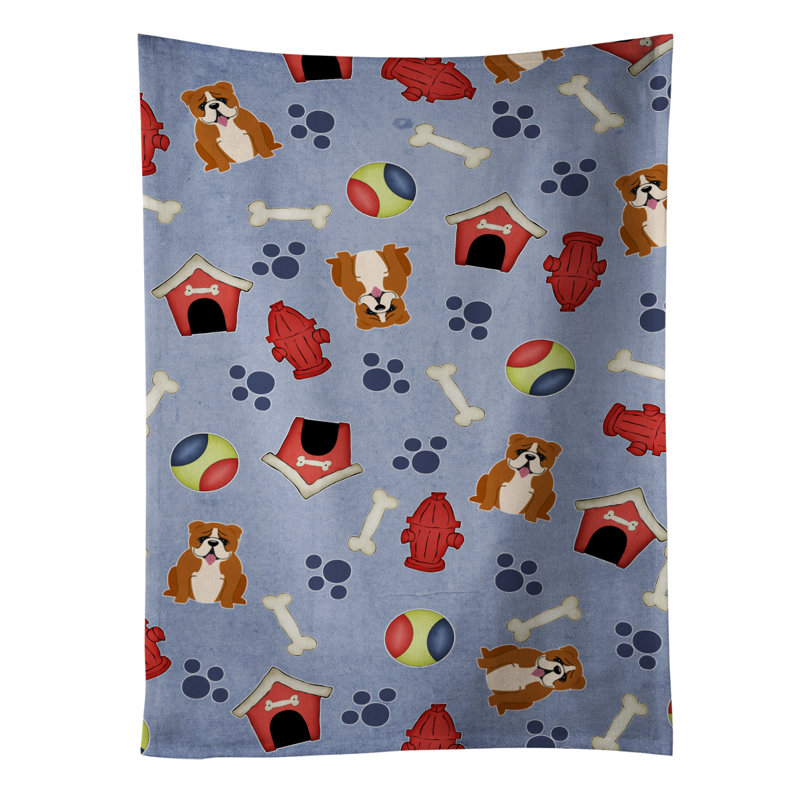 Chiffons en coton 100% english bouledogue
