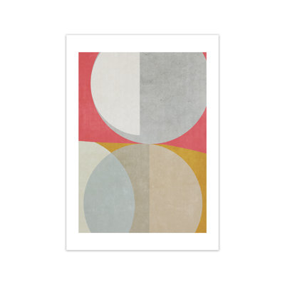 Abstract Colourful Circles Original - Print
