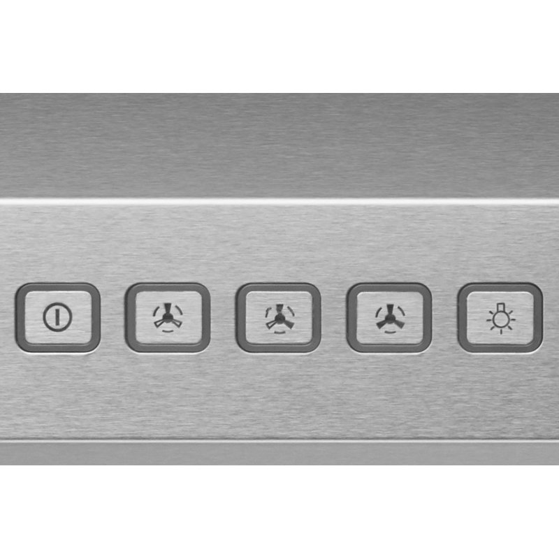 Hotte murale convertible, Acier inoxydable, H 45 po x l 29,38 po x P 19 po