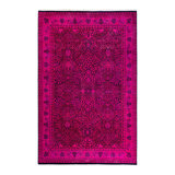 Overyed One-of-a-Kind Rectangle 5'10" X 9'1" Hand Knotted Area Rug