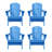 Laguna HDPE Folding Adirondack Chair-146170451