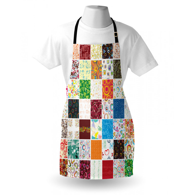 Grand tablier à patchwork