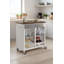 Nelida 71cm W Steel Kitchen Trolley and with Locking Wheels-862274317