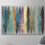 « ondulations of color », peinture sur toile tendue-380961931