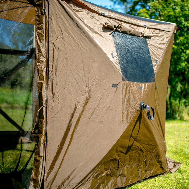 Clam Quick-Set Screen Hub Tent Wind & Sun Panels, Accessory Only, Brown