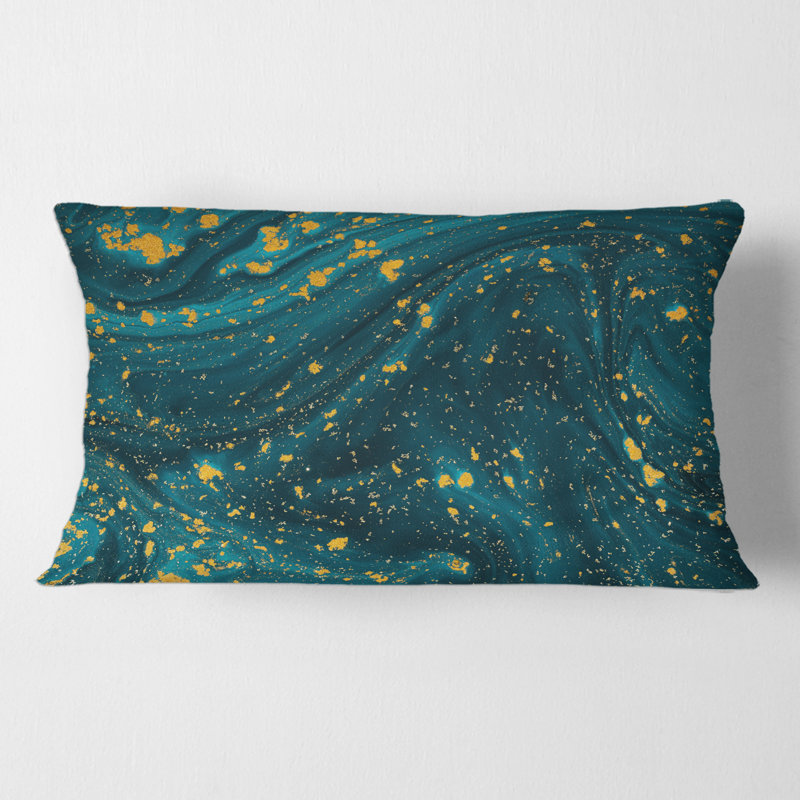Housse et insert rectangulaire en marbre avec paillettes