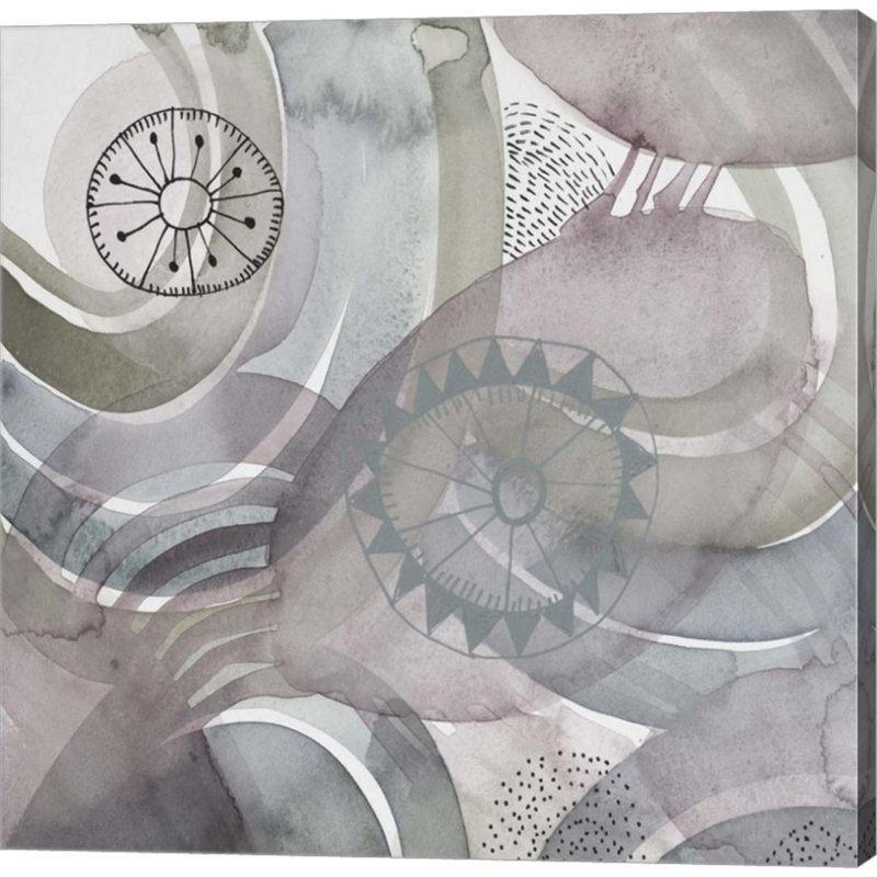 «Joyful Rings 1» par FaithEvans-Sills, art mural sur toile