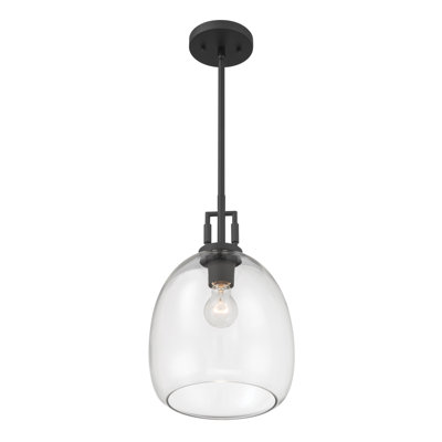 Mini-luminaire suspendu 1 lumière Orvis 10 "