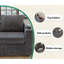 200 cm W 3 Seater Sofa & Chaise