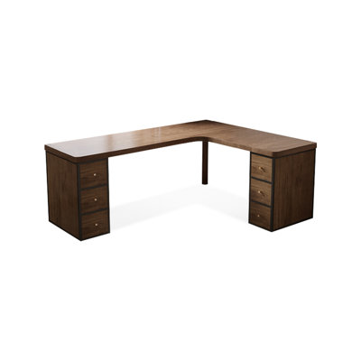 GI837796503515&Size L-Shaped Solid Wood Solid Wood Executive Desk