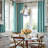 Grommet Room Darkening Linen Textured Curtain-607110995-607110984
