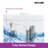 Compact Toilet 1.28 GPF Round Comfort Height Floor Mounted One-Piece Toilet
