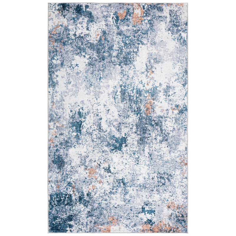 Sumentra Monica Performance Machine Washable Abstract Rug, Rectangle 3' x 5'