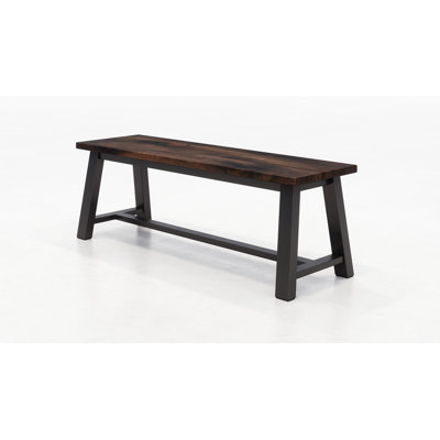 Midtown 2 Seat Wood Bench