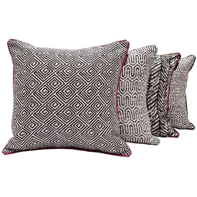 Geometric Square Cushion Cover