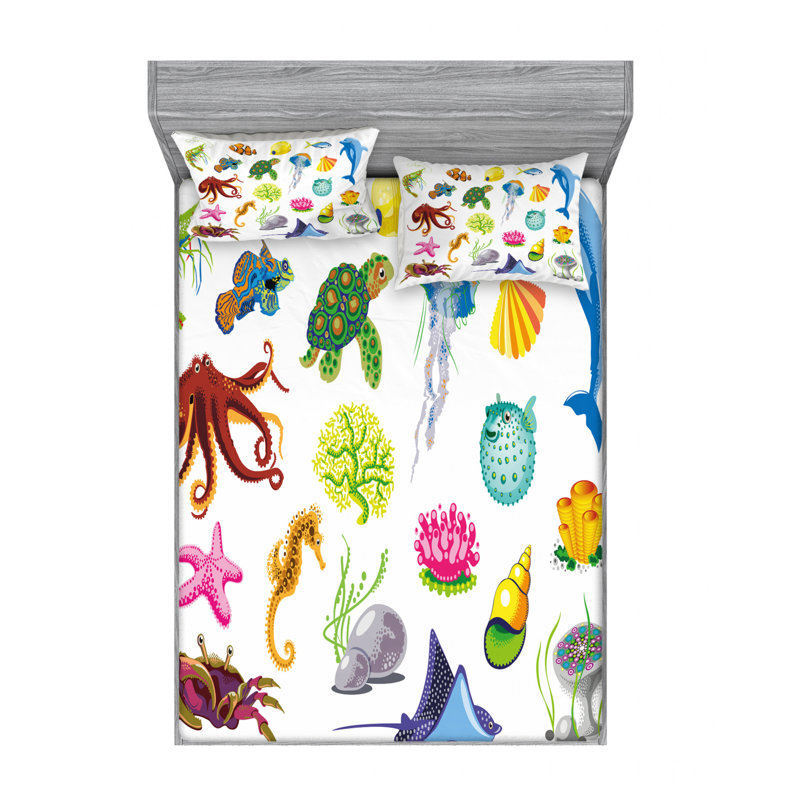 Microfiber Sheet Set, Full/Double Sheet Set with Pillowcase