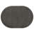 Oval Medium Grey Extension Leaf Dining Table