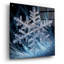  «Snowflake 3» par Rey Klimt, art mural en verre acrylique-1669654165