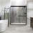 Palisade 78in x 60in x 32in Waterproof Vinyl Shower Surround Kit with Accessories in Urban Slope-103938713